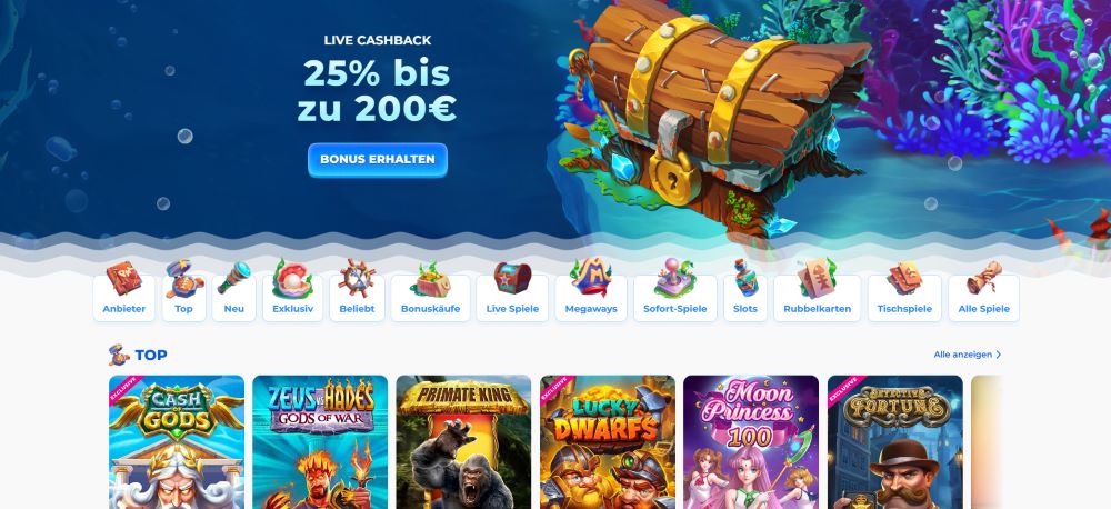 Posido Casino Spielautomaten